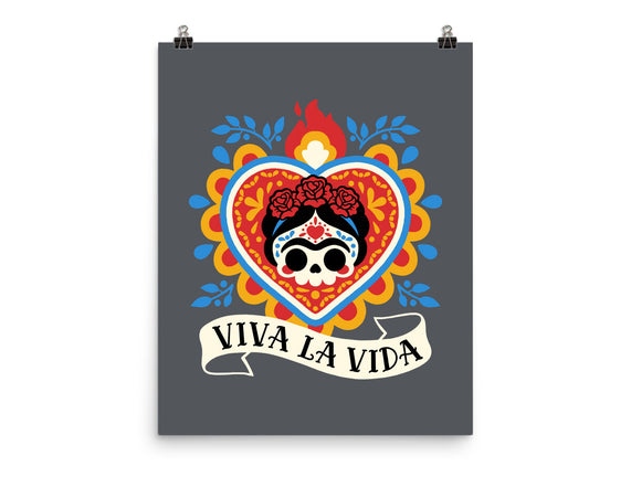 Calavera Frida Sagrado Corazon