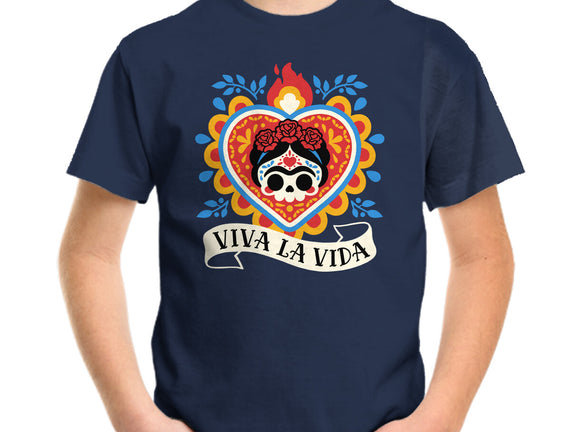 Calavera Frida Sagrado Corazon