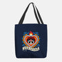 Calavera Frida Sagrado Corazon-None-Basic Tote-Bag-NemiMakeit