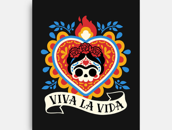 Calavera Frida Sagrado Corazon