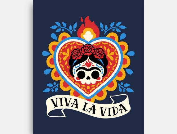 Calavera Frida Sagrado Corazon