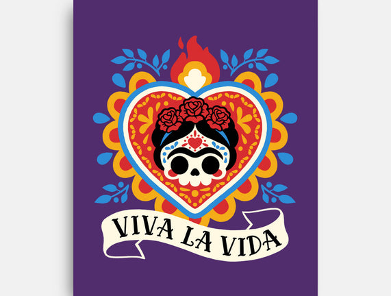 Calavera Frida Sagrado Corazon
