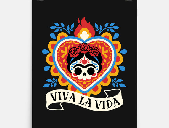 Calavera Frida Sagrado Corazon