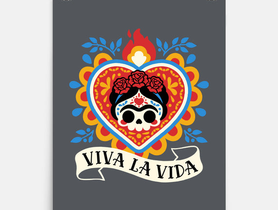 Calavera Frida Sagrado Corazon