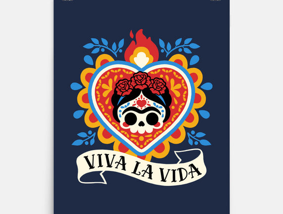 Calavera Frida Sagrado Corazon