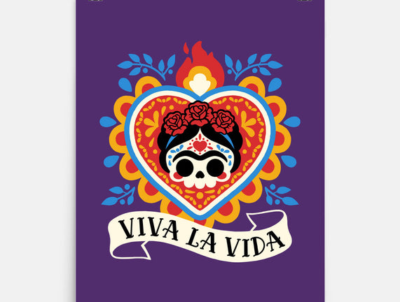 Calavera Frida Sagrado Corazon