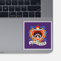 Calavera Frida Sagrado Corazon-None-Glossy-Sticker-NemiMakeit