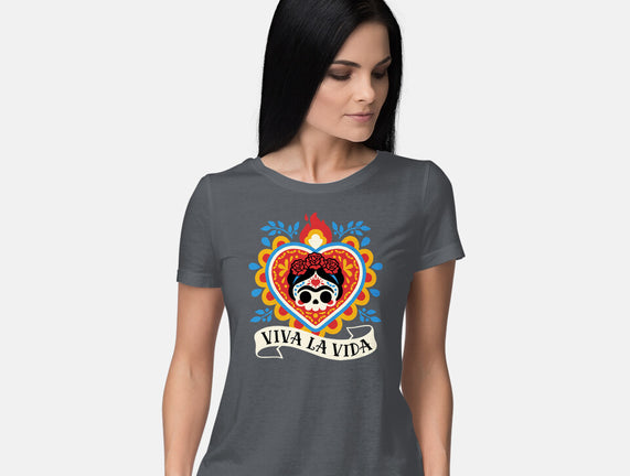 Calavera Frida Sagrado Corazon