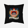 Calavera Frida Sagrado Corazon-None-Removable Cover w Insert-Throw Pillow-NemiMakeit