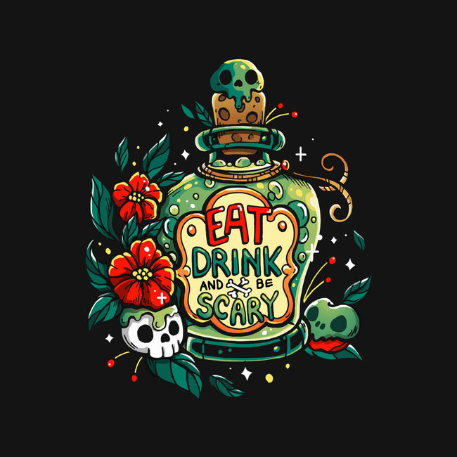 Eat Drink And Be Very Scary-None-Glossy-Sticker-Vallina84