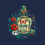 Eat Drink And Be Very Scary-Mens-Basic-Tee-Vallina84