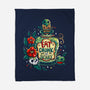 Eat Drink And Be Very Scary-None-Fleece-Blanket-Vallina84