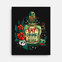 Eat Drink And Be Very Scary-None-Stretched-Canvas-Vallina84