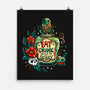 Eat Drink And Be Very Scary-None-Matte-Poster-Vallina84