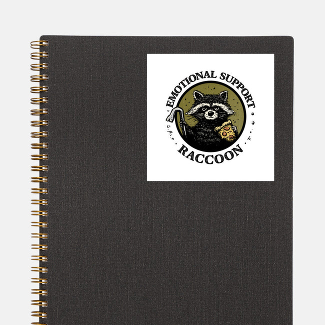 Emotional Support Raccoon-None-Glossy-Sticker-kg07