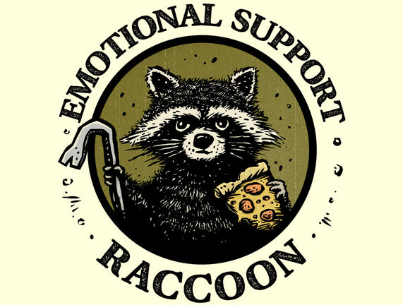 Emotional Support Raccoon