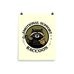 Emotional Support Raccoon