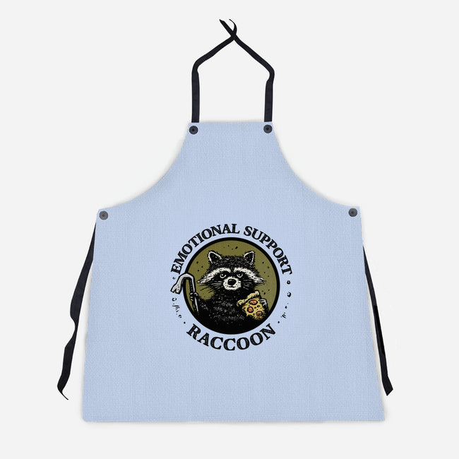 Emotional Support Raccoon-Unisex-Kitchen-Apron-kg07
