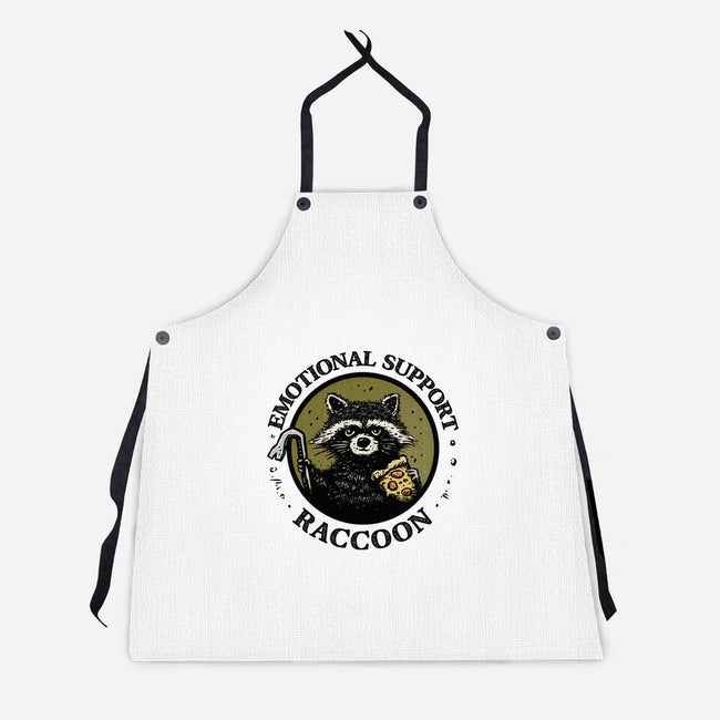 Emotional Support Raccoon-Unisex-Kitchen-Apron-kg07