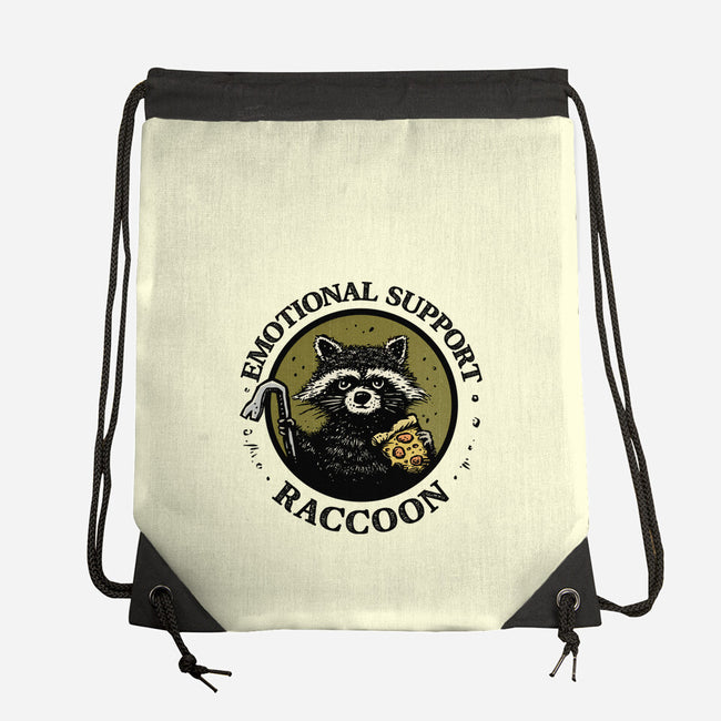 Emotional Support Raccoon-None-Drawstring-Bag-kg07