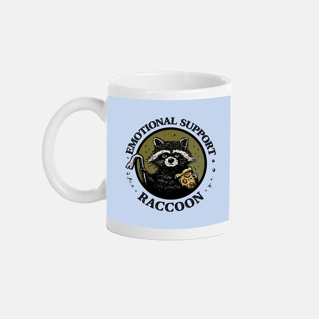 Emotional Support Raccoon-None-Mug-Drinkware-kg07