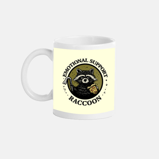 Emotional Support Raccoon-None-Mug-Drinkware-kg07