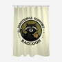 Emotional Support Raccoon-None-Polyester-Shower Curtain-kg07