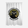 Emotional Support Raccoon-None-Polyester-Shower Curtain-kg07