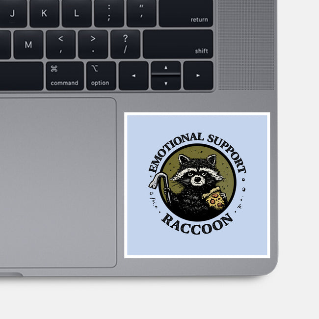 Emotional Support Raccoon-None-Glossy-Sticker-kg07