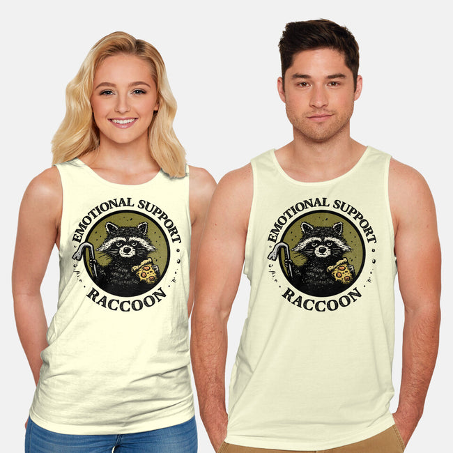 Emotional Support Raccoon-Unisex-Basic-Tank-kg07