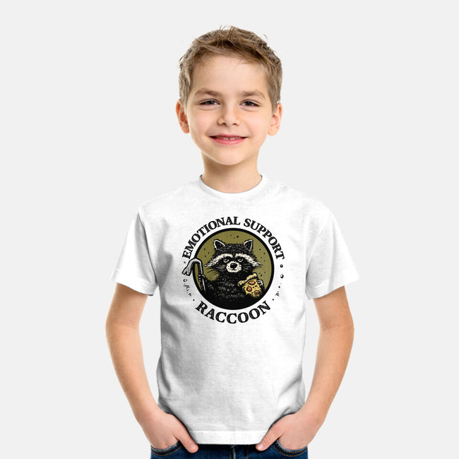 Emotional Support Raccoon-Youth-Basic-Tee-kg07