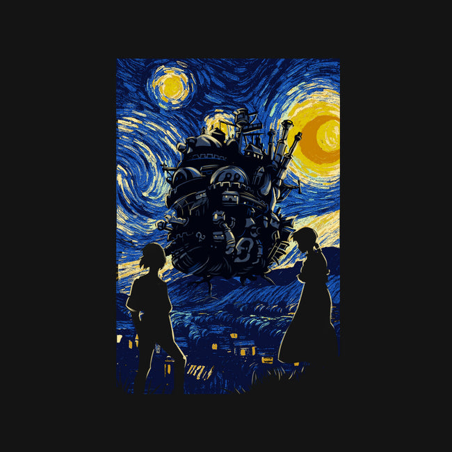 Starrynight Castle-Unisex-Pullover-Sweatshirt-fanfabio