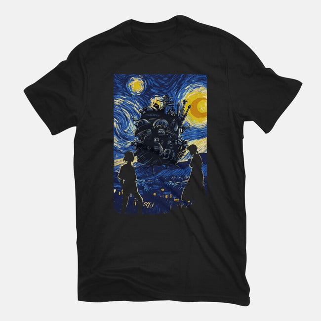 Starrynight Castle-Mens-Basic-Tee-fanfabio