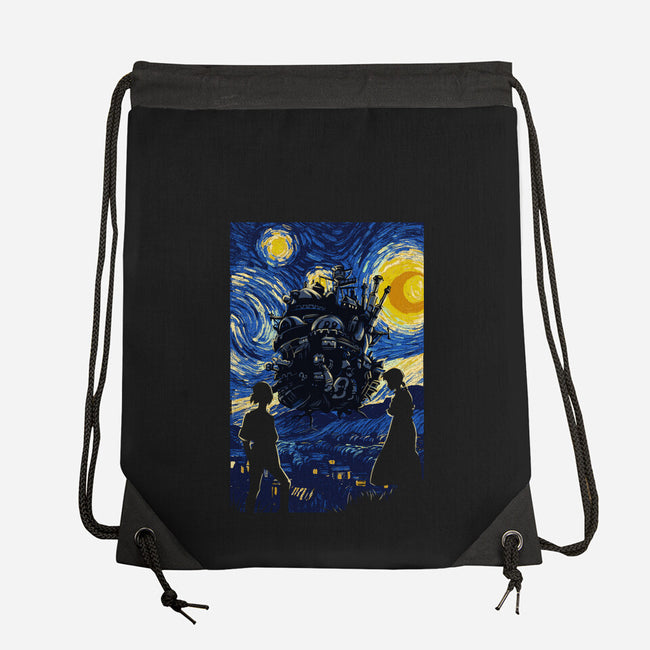 Starrynight Castle-None-Drawstring-Bag-fanfabio