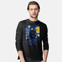 Starrynight Castle-Mens-Long Sleeved-Tee-fanfabio