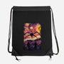 Monster In Starrynight-None-Drawstring-Bag-fanfabio