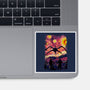 Monster In Starrynight-None-Glossy-Sticker-fanfabio
