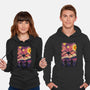 Monster In Starrynight-Unisex-Pullover-Sweatshirt-fanfabio