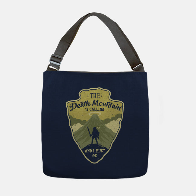 Legendary Mountain-None-Adjustable Tote-Bag-retrodivision