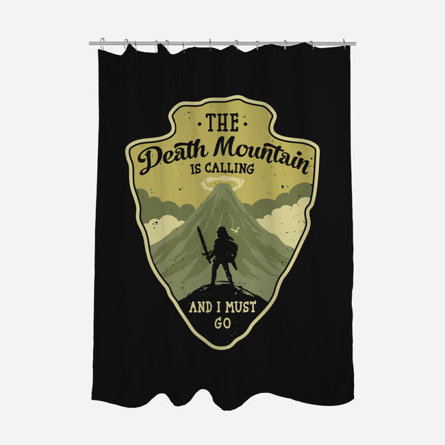 Legendary Mountain-None-Polyester-Shower Curtain-retrodivision