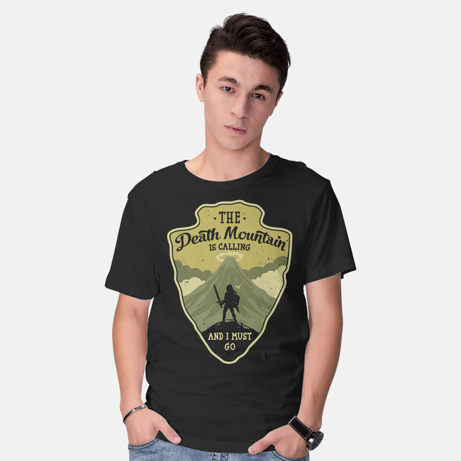 Legendary Mountain-Mens-Basic-Tee-retrodivision
