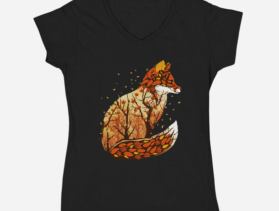 Autumn Fox Landscape
