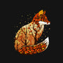 Autumn Fox Landscape-None-Adjustable Tote-Bag-dandingeroz