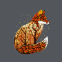 Autumn Fox Landscape-Mens-Basic-Tee-dandingeroz