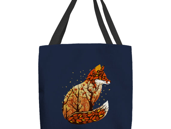 Autumn Fox Landscape