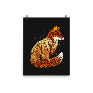 Autumn Fox Landscape