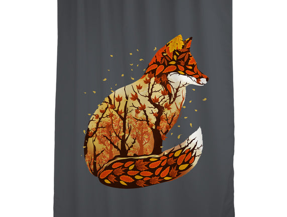 Autumn Fox Landscape