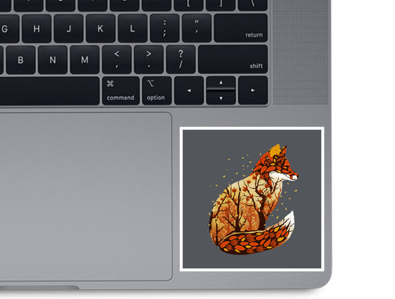 Autumn Fox Landscape