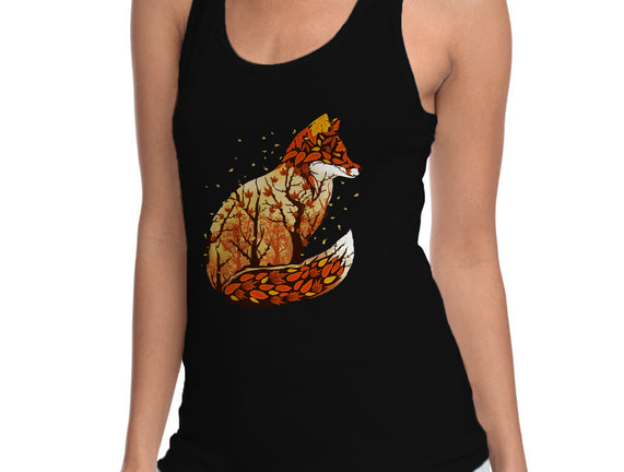 Autumn Fox Landscape