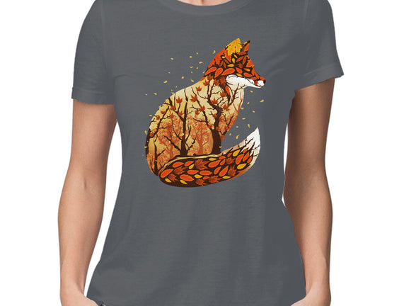 Autumn Fox Landscape